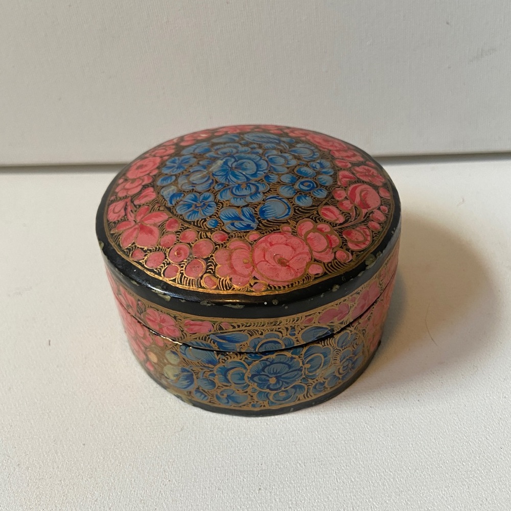 Small Painted Container